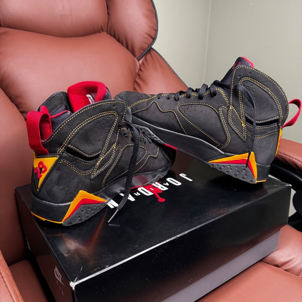 Air Jordan 9 Retro Black/Orange/Red